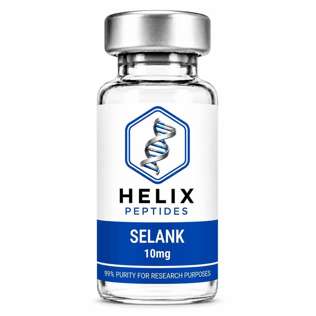 Selank lyophilized research reagent