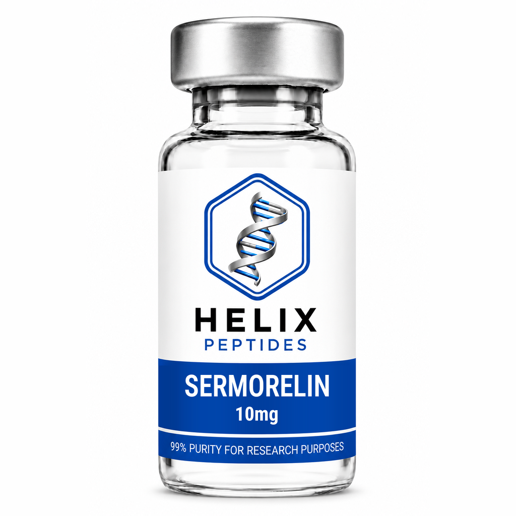 Sermorelin lyophilized research reagent